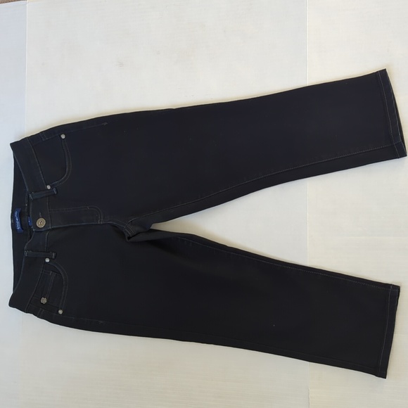 Bandolino Tatyana Denim Classic Capri Cropped Jeans 6 Blue - Picture 2 of 13